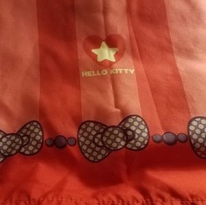 hello kitty twin single flat sheet hot pink